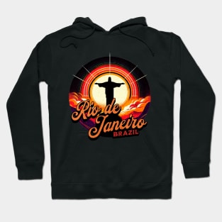 Christ the Redeemer Rio de Janeiro Brazil Design Hoodie